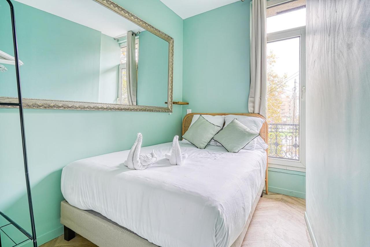 Appartement Proche Parc Monceau #17Eme #Arcdetriomphe - Gourgaud باريس المظهر الخارجي الصورة