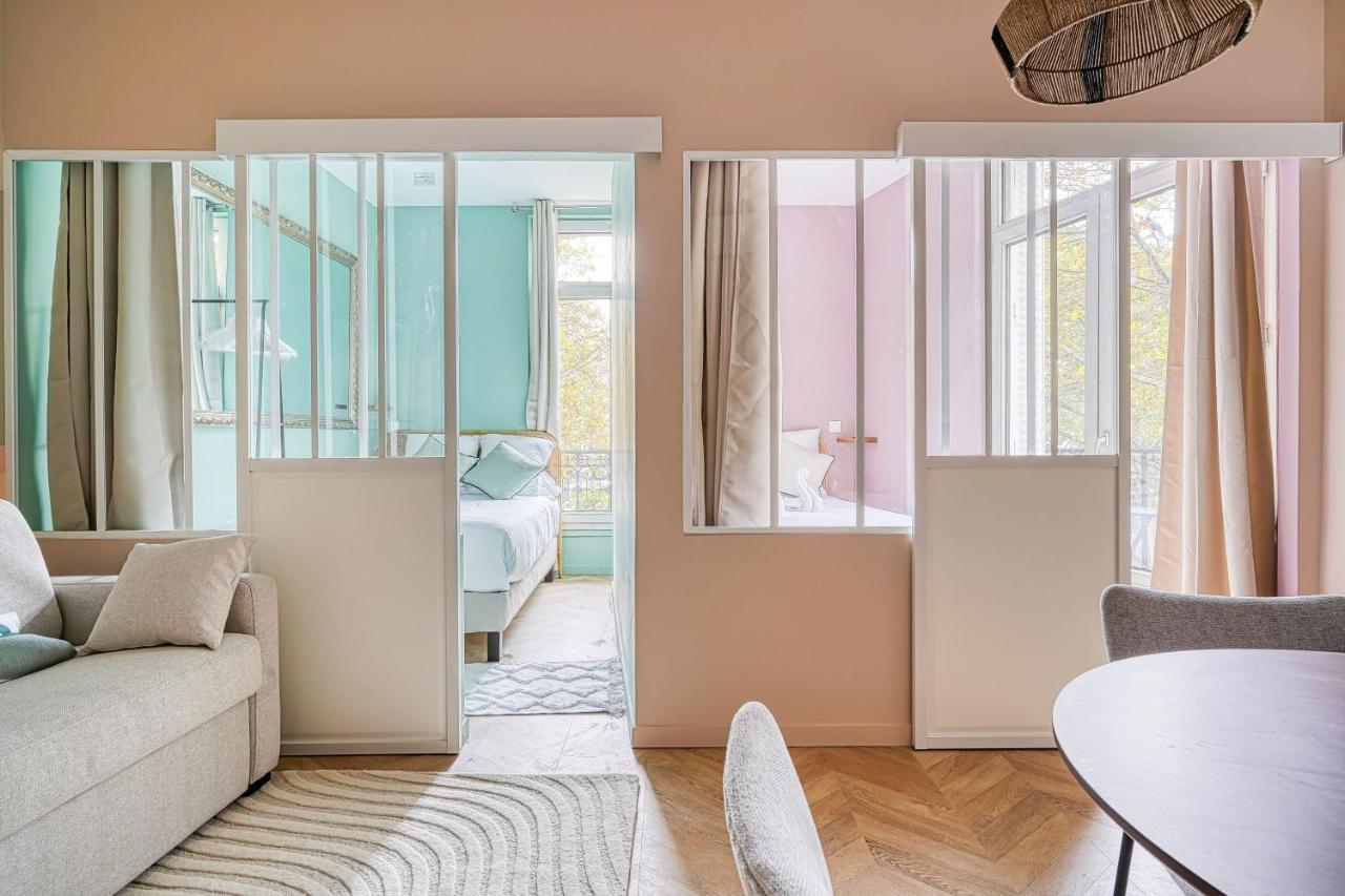 Appartement Proche Parc Monceau #17Eme #Arcdetriomphe - Gourgaud باريس المظهر الخارجي الصورة