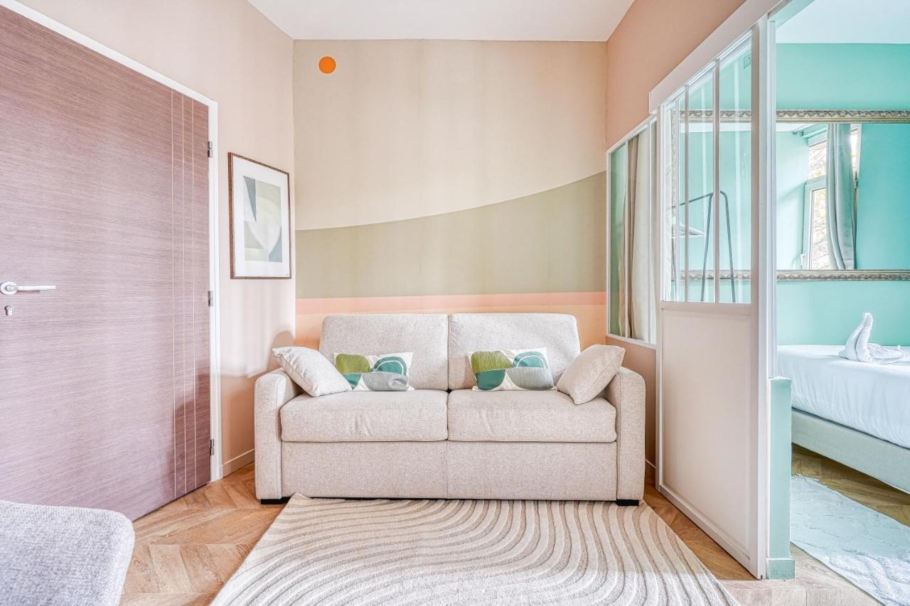 Appartement Proche Parc Monceau #17Eme #Arcdetriomphe - Gourgaud باريس المظهر الخارجي الصورة