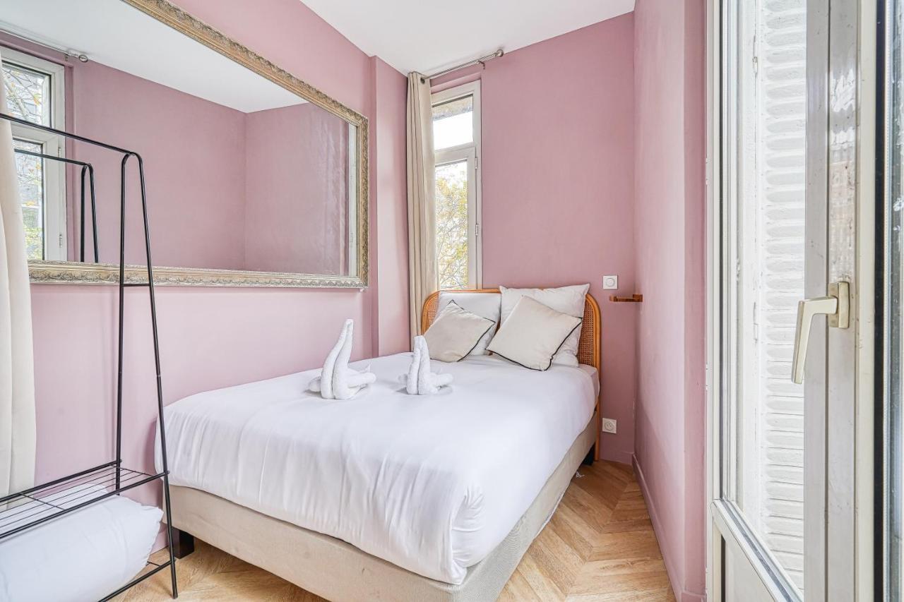 Appartement Proche Parc Monceau #17Eme #Arcdetriomphe - Gourgaud باريس المظهر الخارجي الصورة